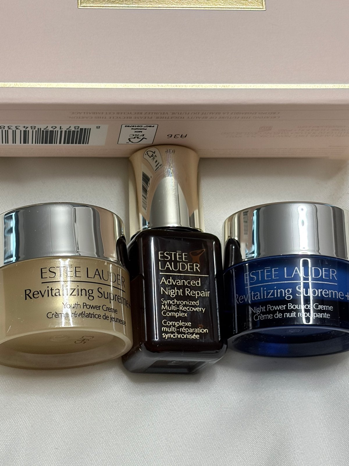 Estée Lauder night repair serum set nieuw! Inc.verzenden, Verzenden, Nieuw, Gehele gezicht, Verzorging