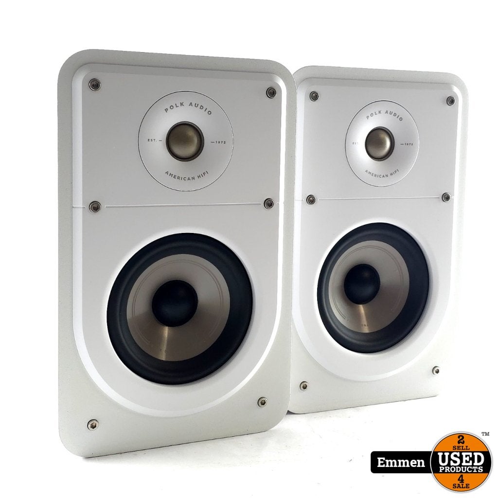 Polk, S15E, Speakerset,100W, Wit/White | ZGAN, Auto diversen, Autospeakers, Flex Ltd., Gebruikt, https://flex.com/contact-us, Nobelstraat 10, 5807 GA Oostrum LB, Limburg, Nederland