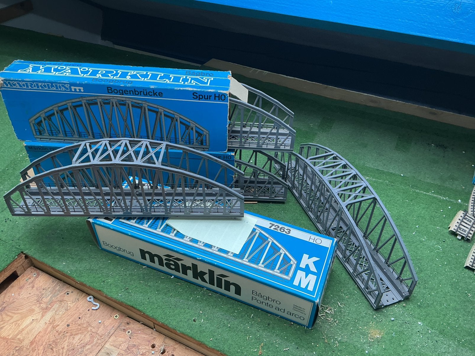 Bruggen van marklin, Wisselstroom, Gebruikt, Brug, Tunnel of Gebouw, Ophalen of Verzenden