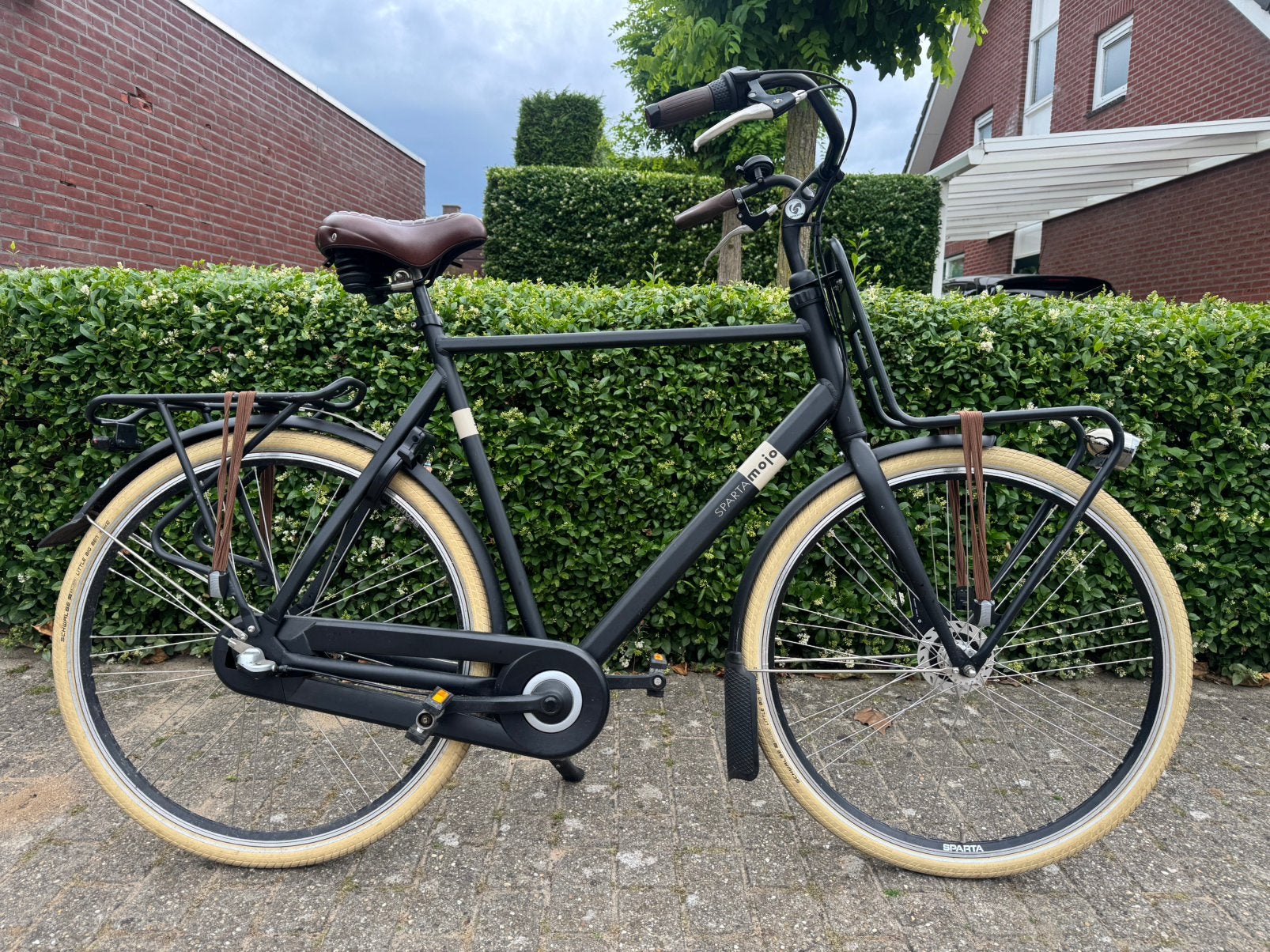 Hele nette Sparta Mojo Herenfiets 65cm zeer groot frame!!, Ophalen, Sparta, Versnellingen, Zo goed als nieuw