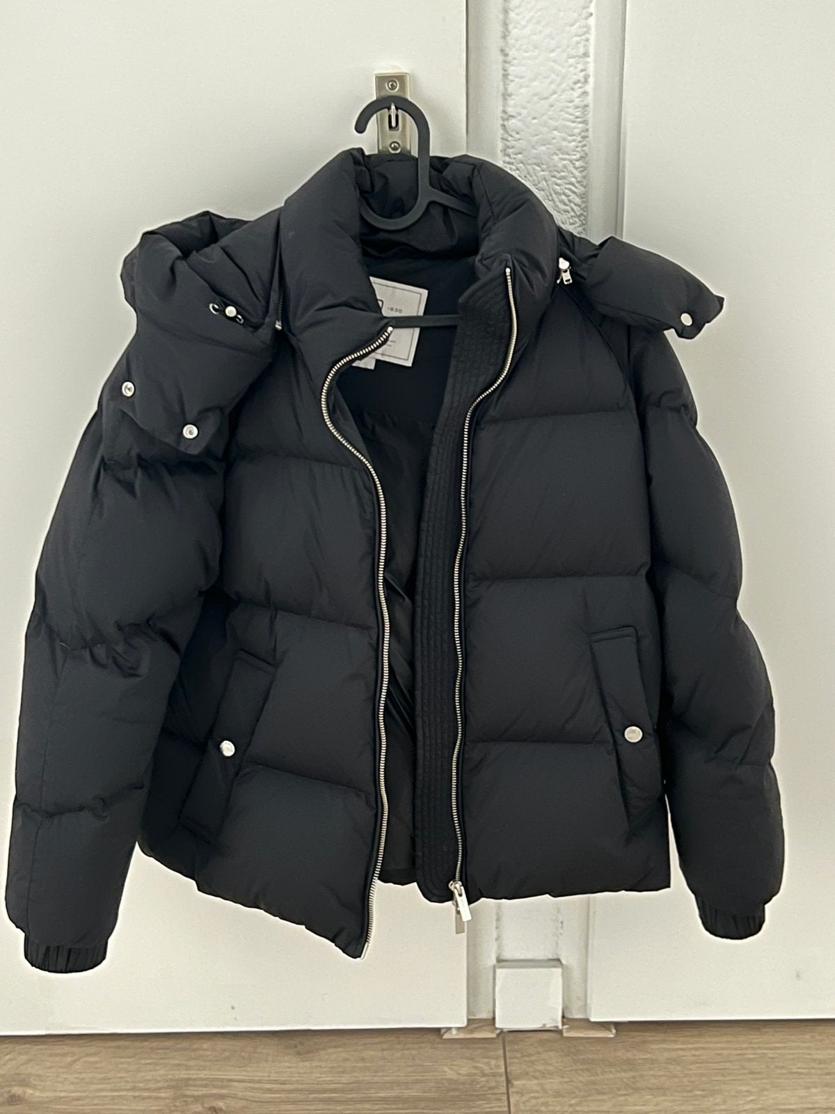 Woolrich parka dames alsea, Ophalen, Nieuw, Maat 36 (S), Zwart
