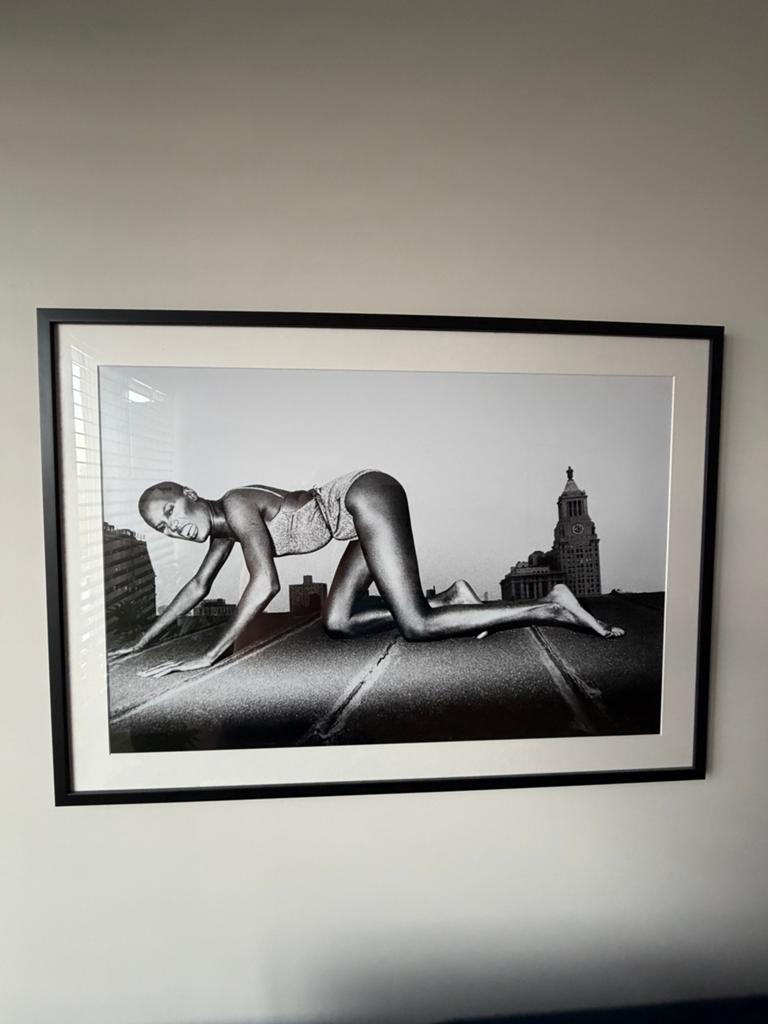 Grace Jones 1981 foto van Art Photo Limited, Antiek en Kunst, Kunst | Tekeningen en Foto's, Ophalen