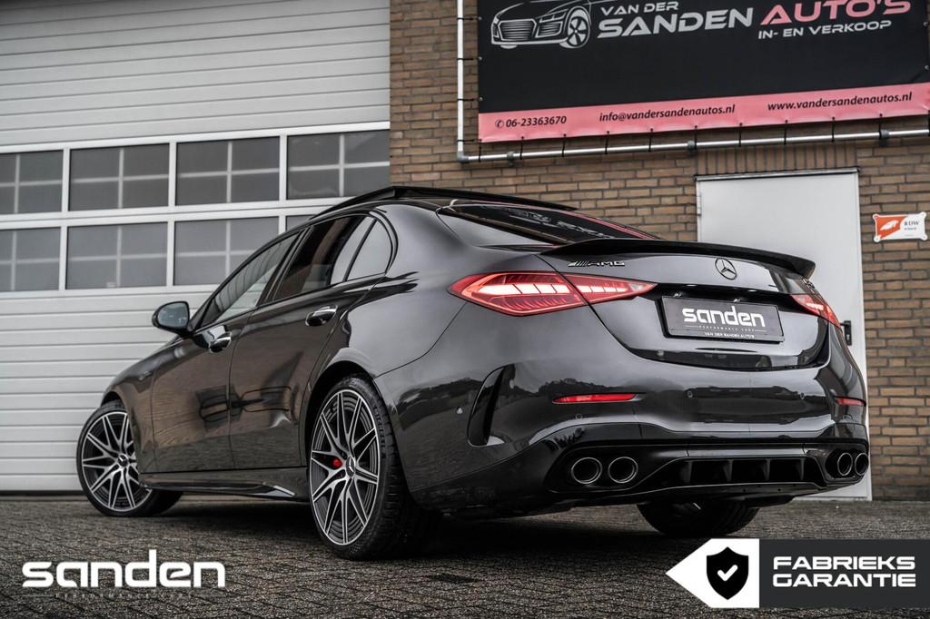 Mercedes C43 AMG 4MATIC|Pano|360|Burmester|Memory|AMGStyling, Automaat, 1800 kg, 4 cilinders, Automatische klimaatregeling