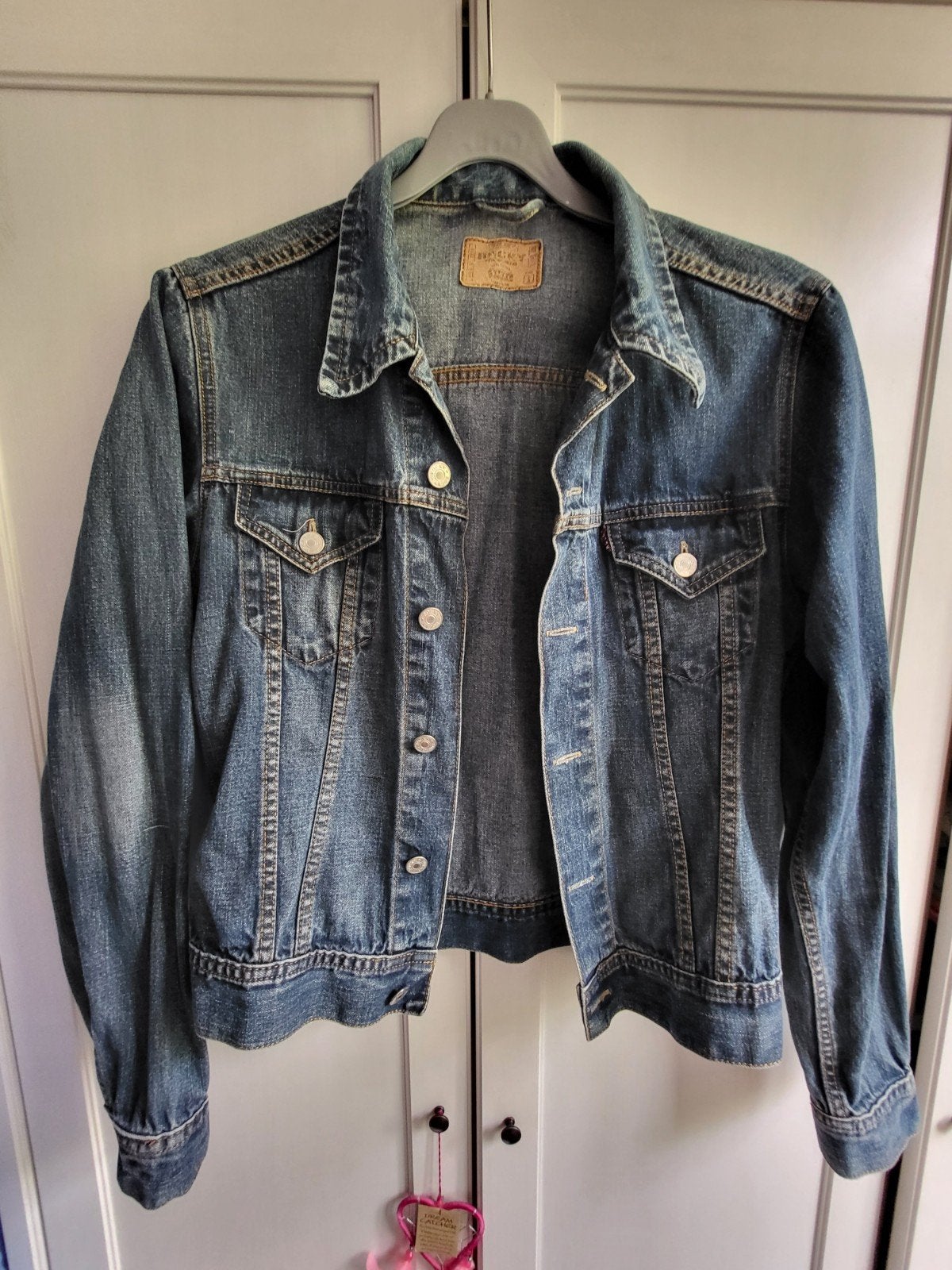 Spijkerjasje Rocky / denim jacket - donkerblauw maat S, Rocky, Blauw, Ophalen of Verzenden, Zo goed als nieuw