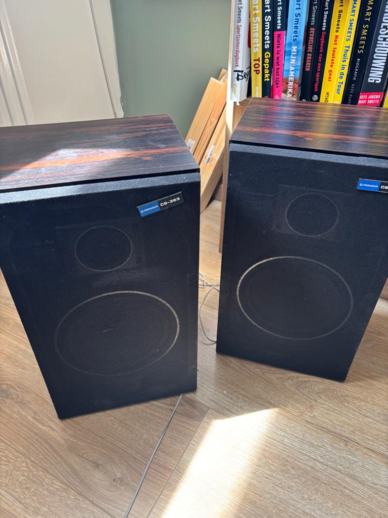 Pioneer CS-363 Speakers - Vintage Hifi Geluid, Audio, Tv en Foto, Luidsprekers, Ophalen of Verzenden, Gebruikt, 60 tot 120 watt