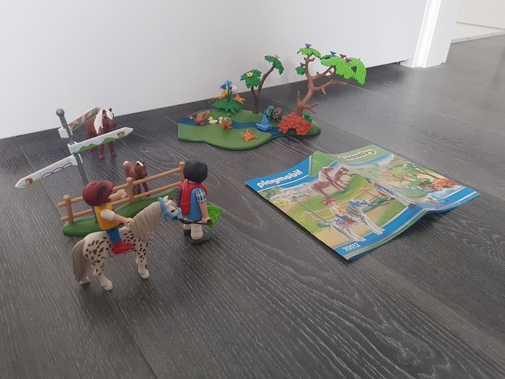 Playmobil De gelukkige ponyreis Set Nr. 70512, Kinderen en Baby's, Speelgoed | Playmobil, Ophalen of Verzenden, Zo goed als nieuw