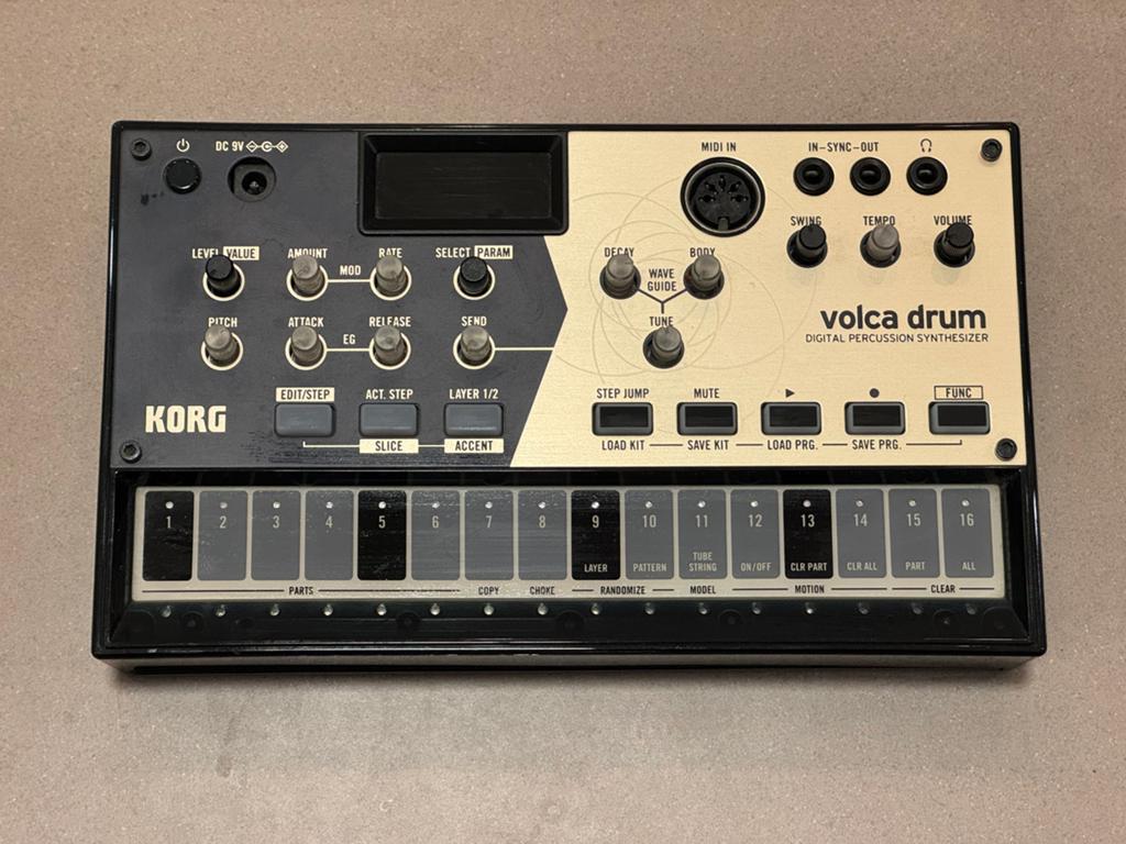 Korg Volca Drum, Muziek en Instrumenten, Synthesizers, Korg, Zo goed als nieuw, Met midi-aansluiting, Overige aantallen