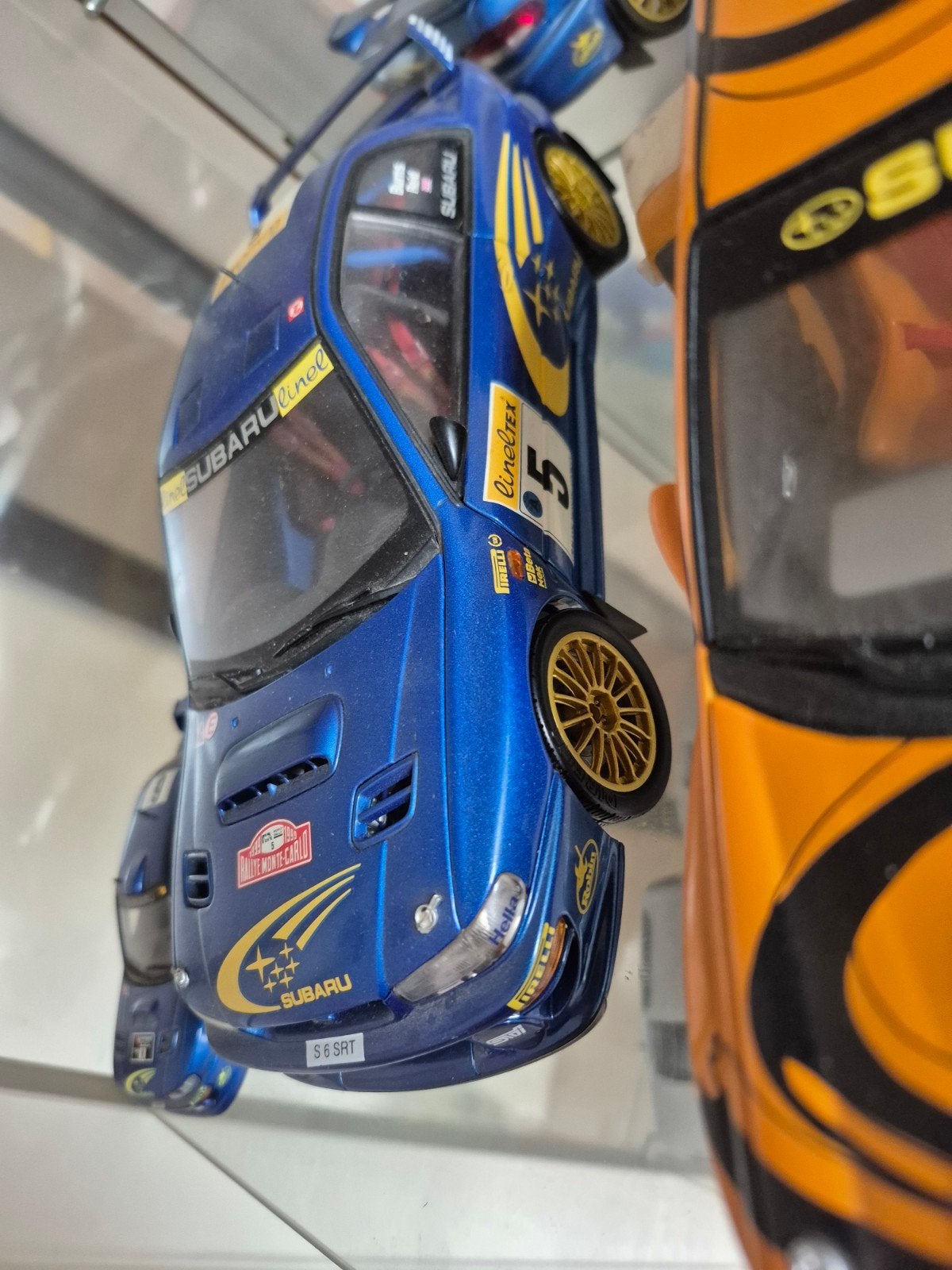 Autoart Subaru Impreza WRC Rally Modelauto, Ophalen, Zo goed als nieuw, Auto, Overige merken