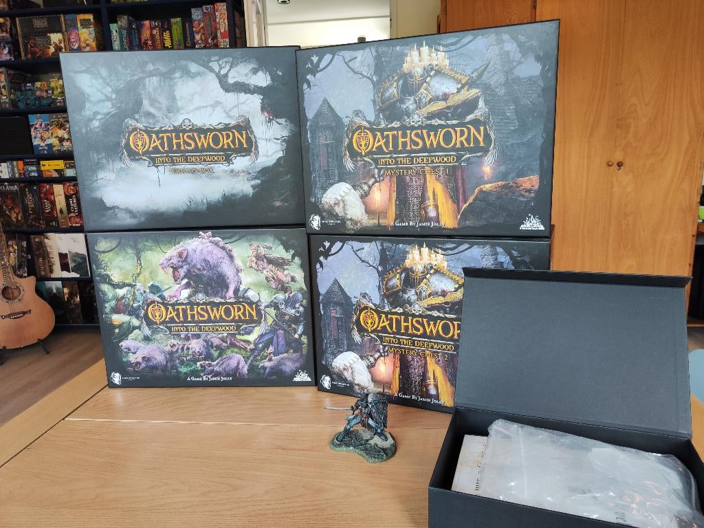 Oathsworn: Into the Deepwood 2nd Edition, Hobby en Vrije tijd, Gezelschapsspellen | Bordspellen, Een of twee spelers, Ophalen