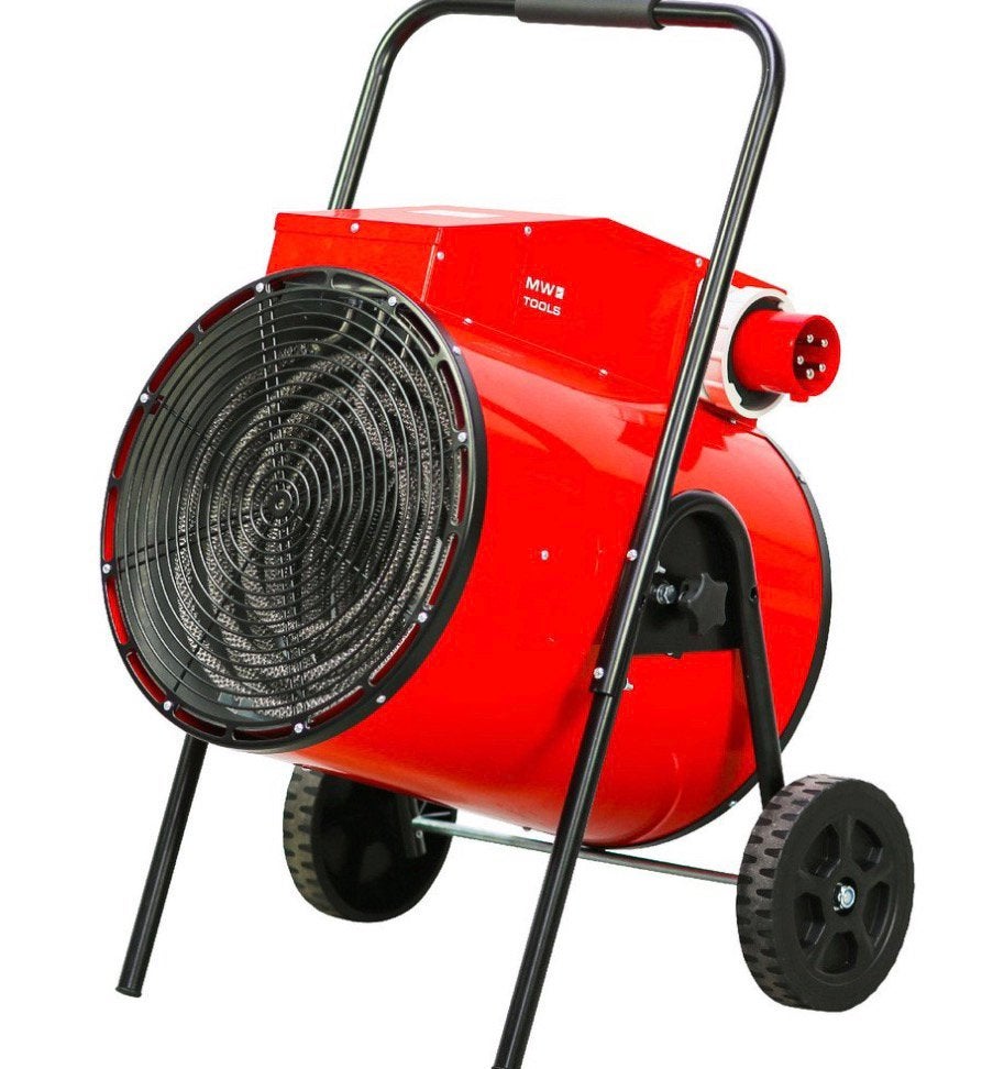 Warmeluchtblazer elektrisch 30kW 3x400V trolley rond MW Tool, Ophalen, Nieuw
