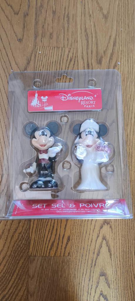 Mickey & Minnie Peper- en Zoutstel Disneyland Parijs, Ophalen, Nieuw