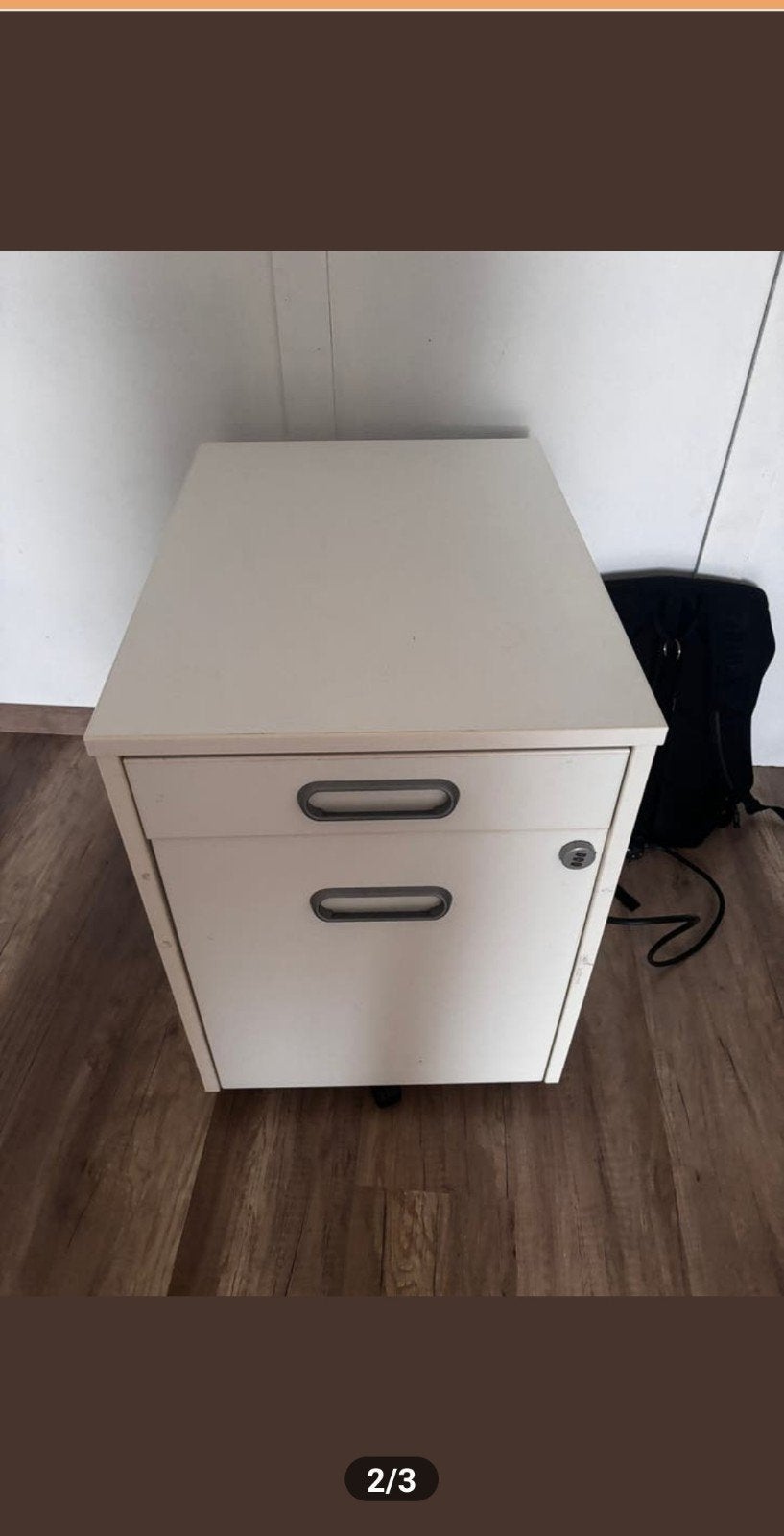 Bureau ladekast, Zo goed als nieuw, 3 of 4 laden, Minder dan 100 cm, 25 tot 50 cm