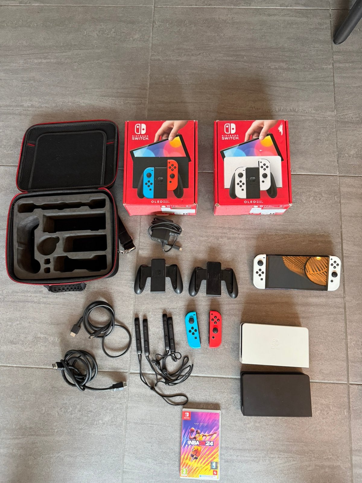 Nintendo Switch Oled, Ophalen