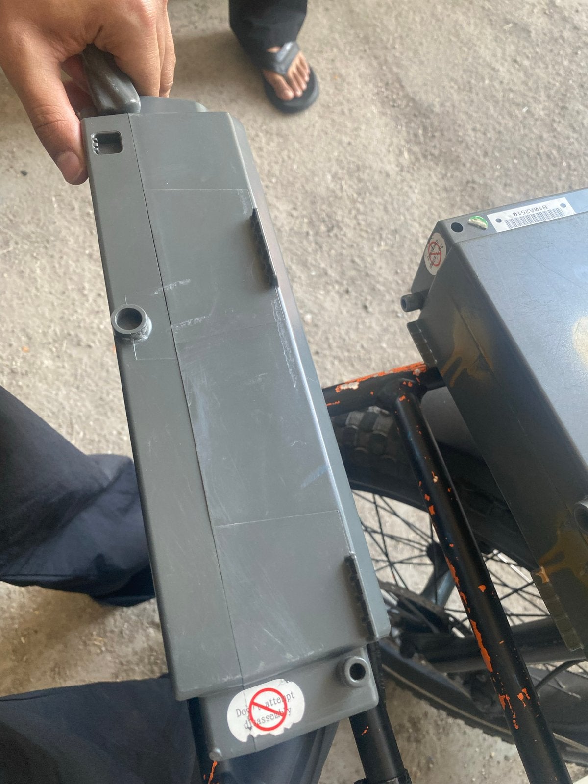 Giant lithium accu's - Goede staat, werken perfect, Ophalen of Verzenden, Gebruikt