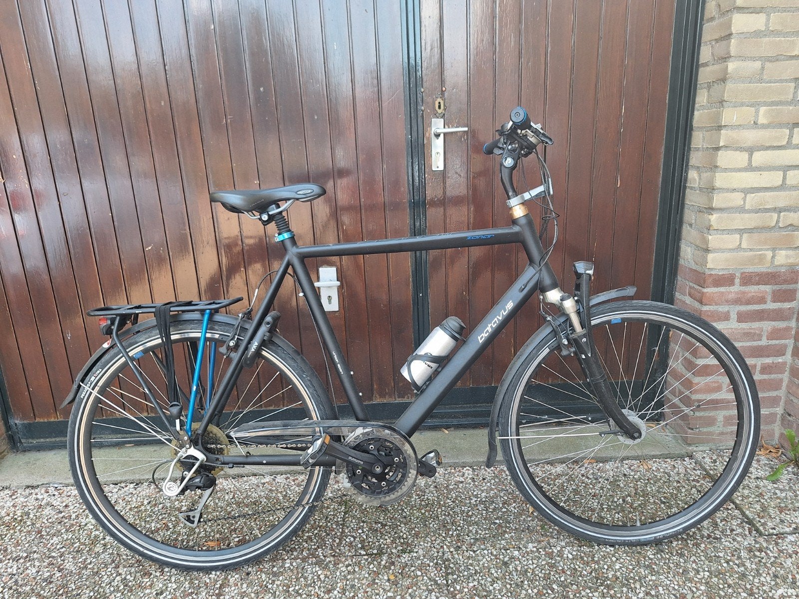 Batavus Zonar 28 inch herenfiets, Fietsen en Brommers, Ophalen, Gebruikt, Velgrem, Versnellingen