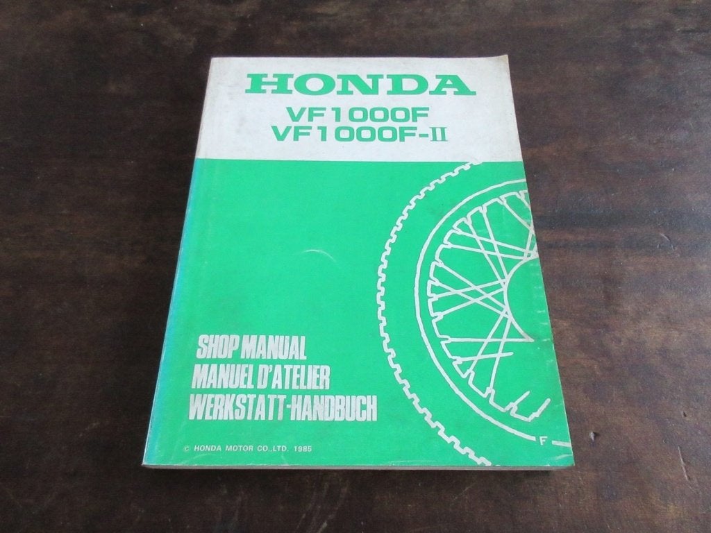 Honda VF1000F VF1000F-II werkplaatshandboek manual, Ophalen of Verzenden, Honda