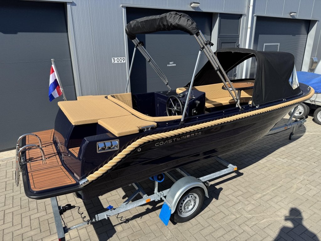 Nieuwe Coastliner 545 Tender Sloep incl. Tohatsu 15PK 4-takt, Watersport en Boten, Sloepen, Tender, Wfwatersport@botenverhuurhoorn.nl