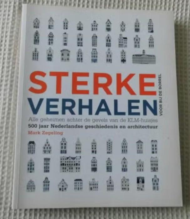 klm huisjes boek sterke verhalen, Verzamelen, Verzenden, Gebruikt, 81 t/m 91