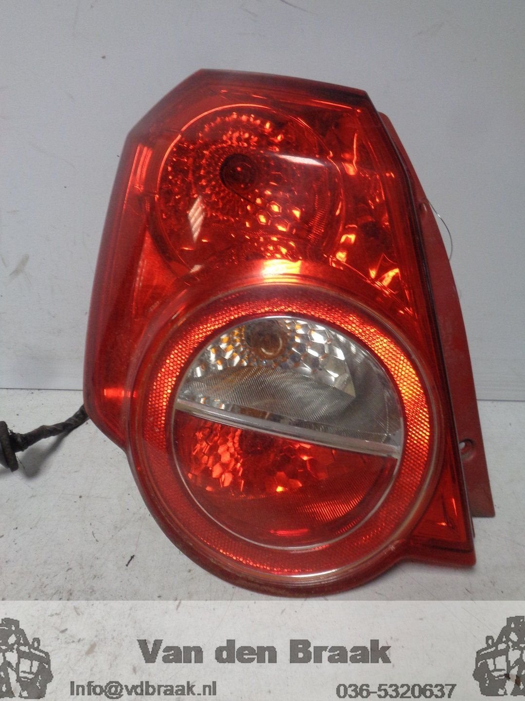Chevrolet Aveo Hatchback 2008-2011 Achterlicht links, Gebruikt, Herkomst onderdeel bekend, -, Ophalen of Verzenden