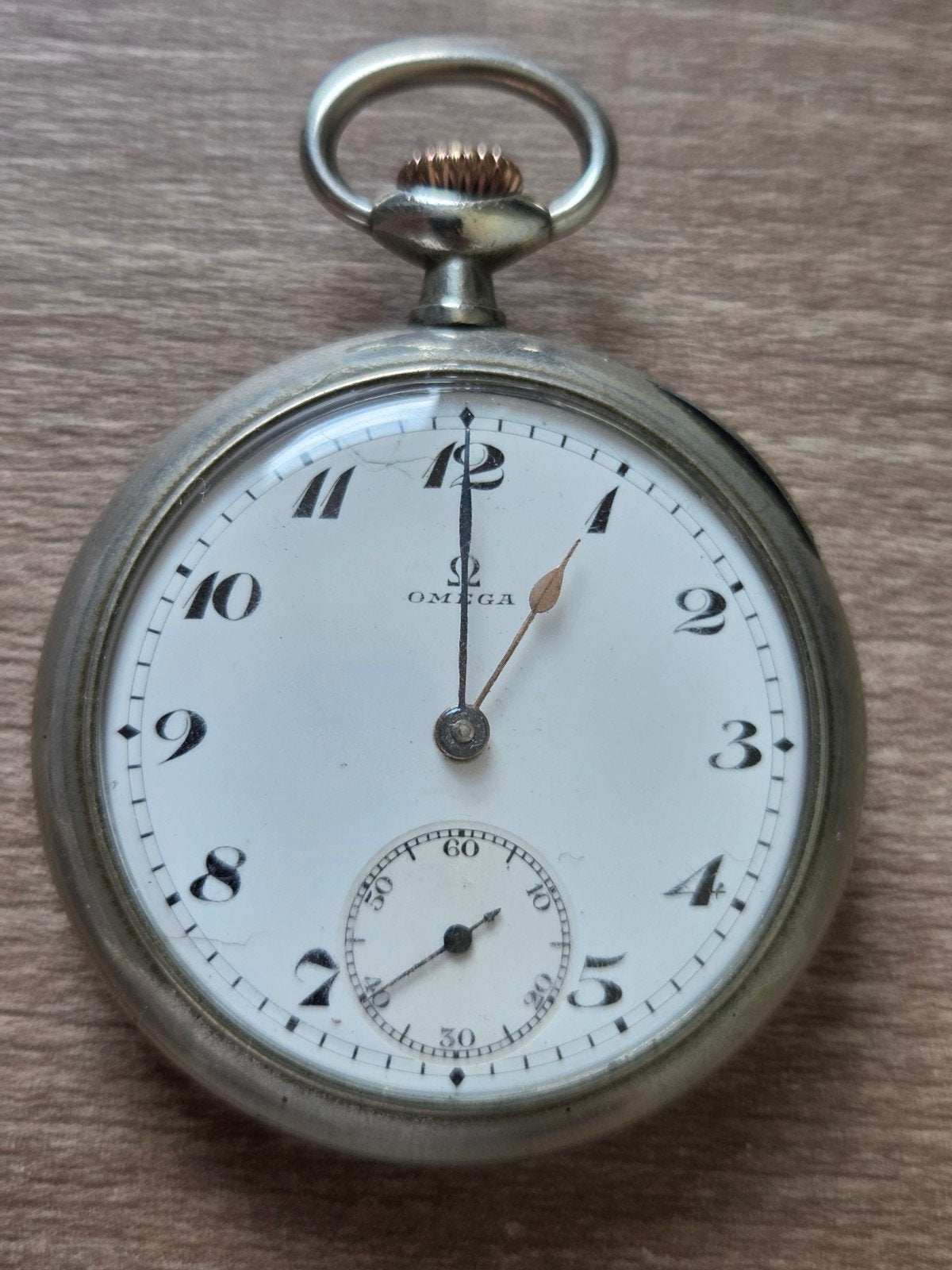 Omega zakhorloge 1921, Antiek en Kunst, Ophalen of Verzenden