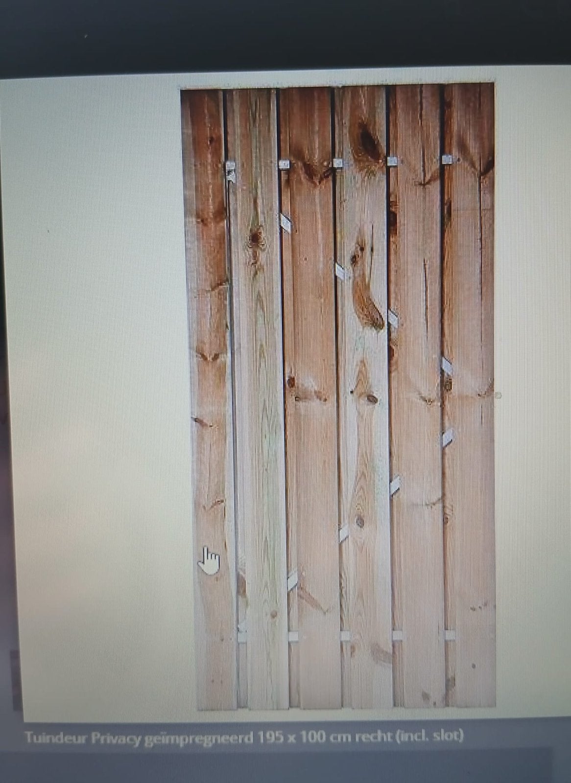 Poorten met ijzeren frame 1 m breed en 1.95 m hoog, Tuin en Terras, Tuinpoorten, Ophalen, Nieuw, 150 tot 200 cm, IJzer