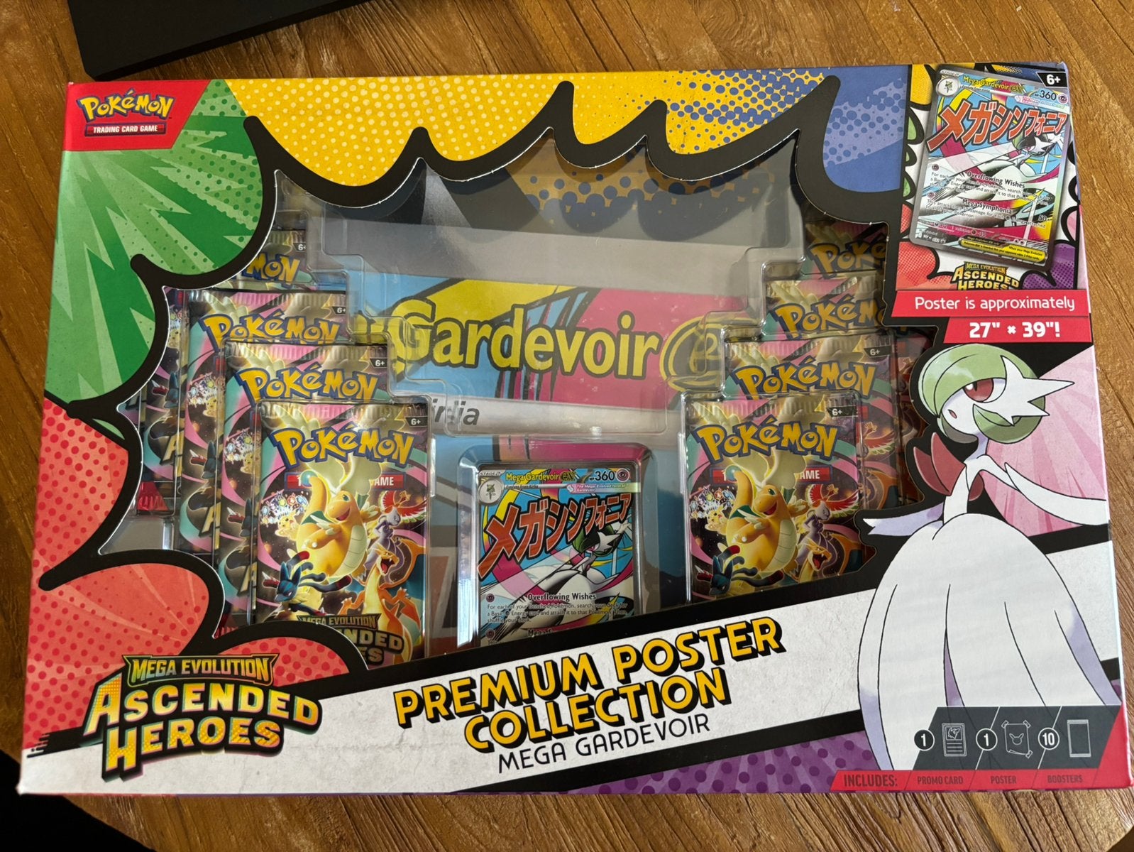 Pokemon Ascended heroes premium poster collection Gardevoir, Ophalen, Nieuw, Overige typen