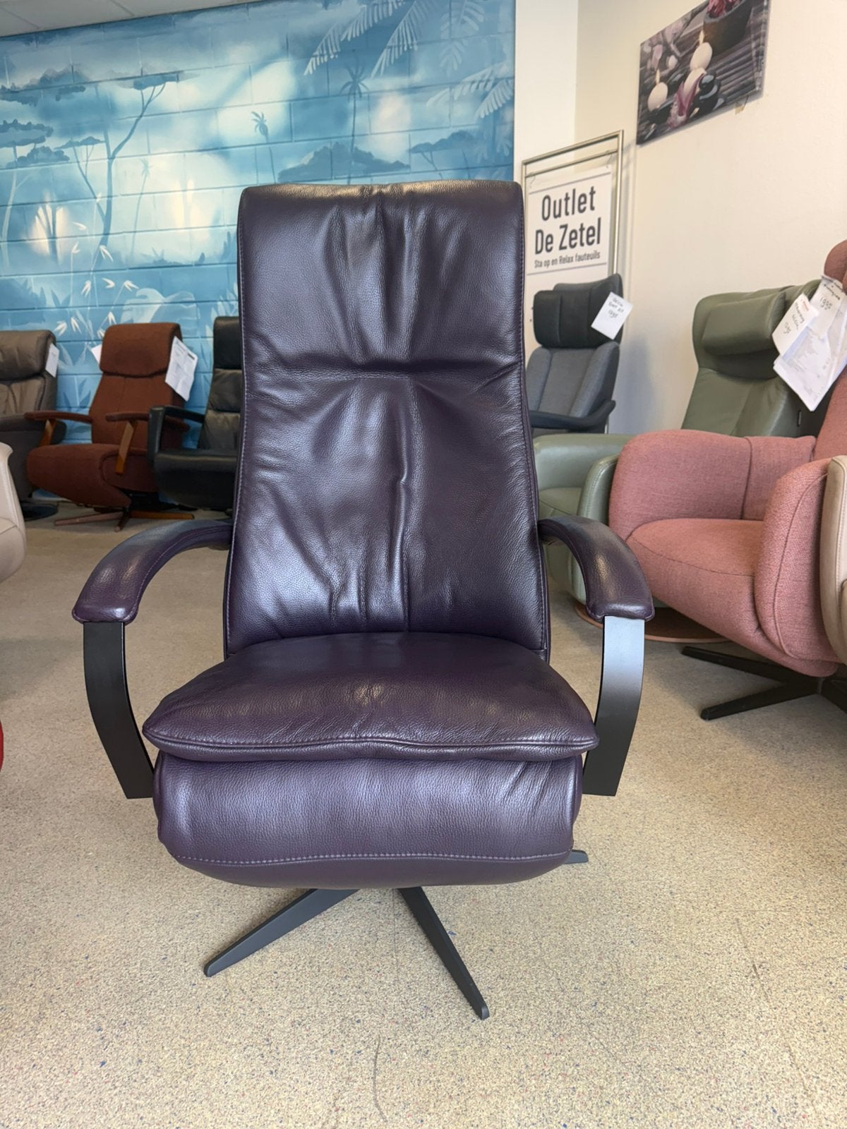 Gealux relax fauteuil relaxstoel gratis bezorging, Ophalen of Verzenden, Zo goed als nieuw, Leer, Ruim 100 Top merken in alle kleuren en maten