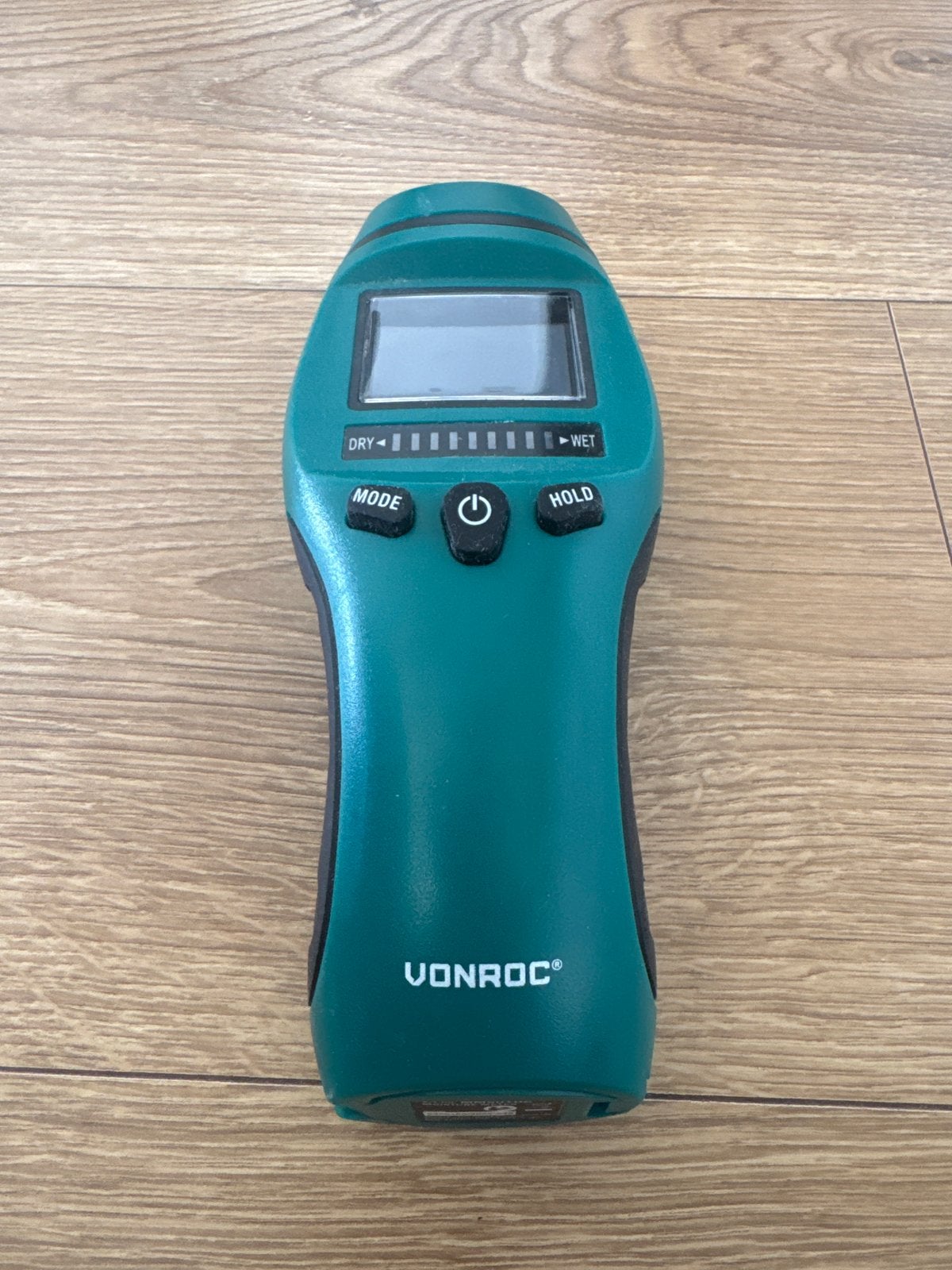 VONROC Vochtmeter - Meet vocht in hout en bouwmaterialen, Ophalen of Verzenden, Zo goed als nieuw, Vocht of Vloeistof