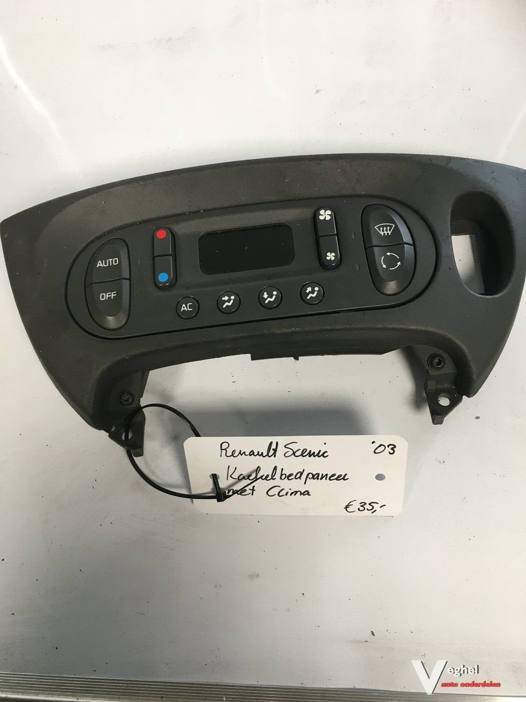 Renault scenic 2003 Kachelbedieningspaneel met clima, Gebruikt, -, -, Ophalen of Verzenden