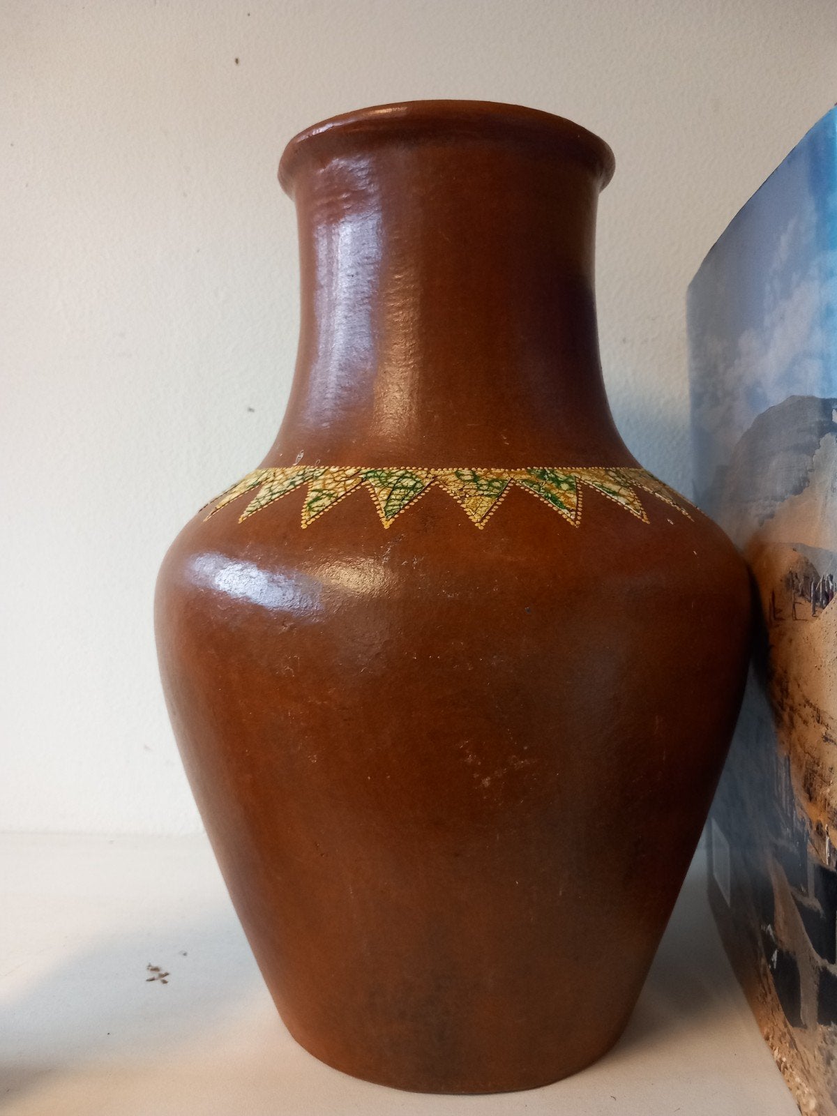 Decoratieve Indonesische vaas van aardewerk, Antiek en Kunst, Ophalen of Verzenden