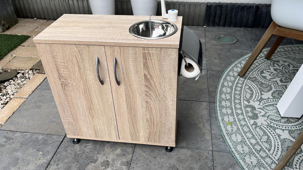 Camper keukenblok klein, Ophalen, Gebruikt