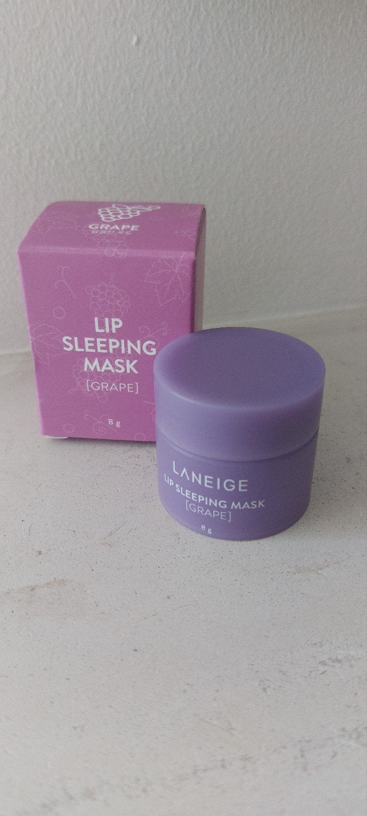 La Neige Lip Sleeping Mask Grape, Ophalen of Verzenden, Nieuw, Lippen, Make-up