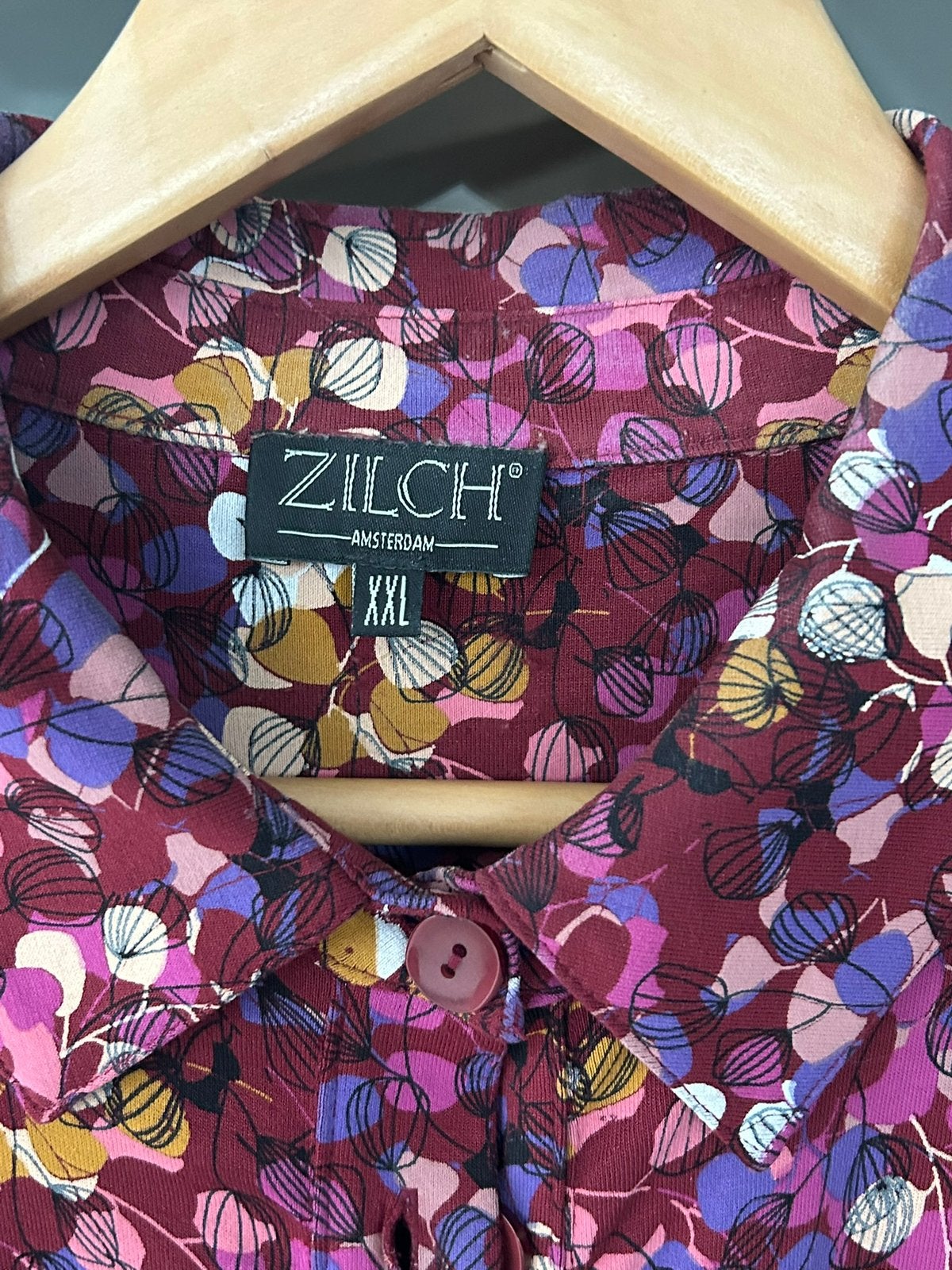 Zilch polojurk xxl, Kleding | Dames, Jurken, Verzenden, Zo goed als nieuw, Maat 46/48 (XL) of groter, Onder de knie