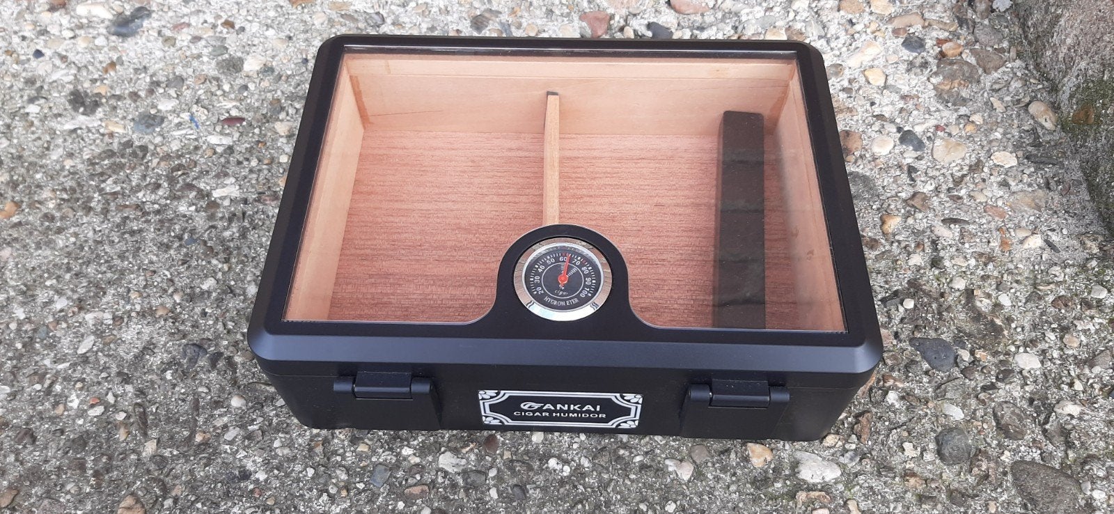 Ankal Sigaren Humidor, Ophalen of Verzenden, Zo goed als nieuw, Tabaksdoos of Verpakking