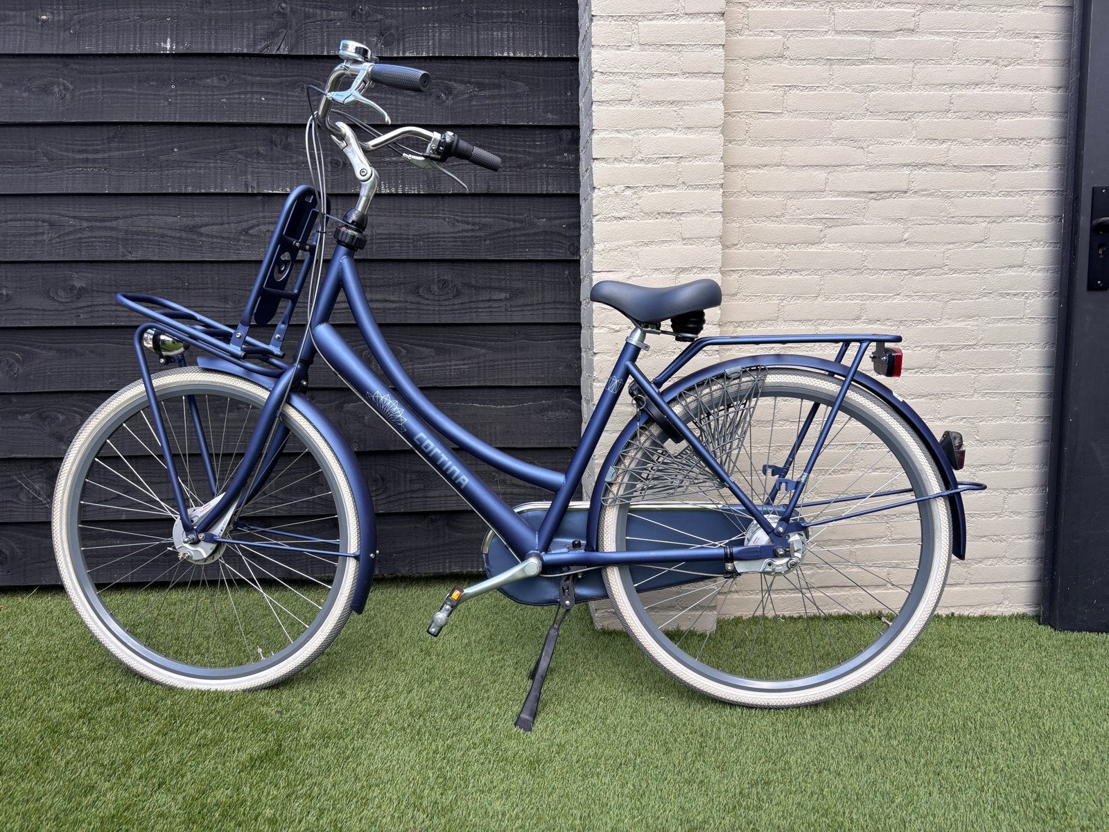 Cortina damesfiets 26 inch met 7 versnellingen, Gebruikt, Versnellingen, Minder dan 47 cm, Trommelrem