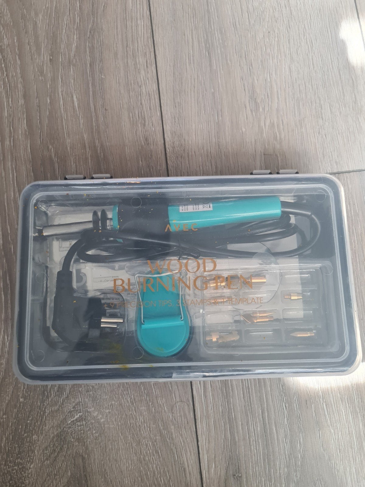 Nieuwe Houtbrander Pen Set in Gesloten Verpakking, Ophalen, Gereedschap of Toebehoren, Nieuw, Hout