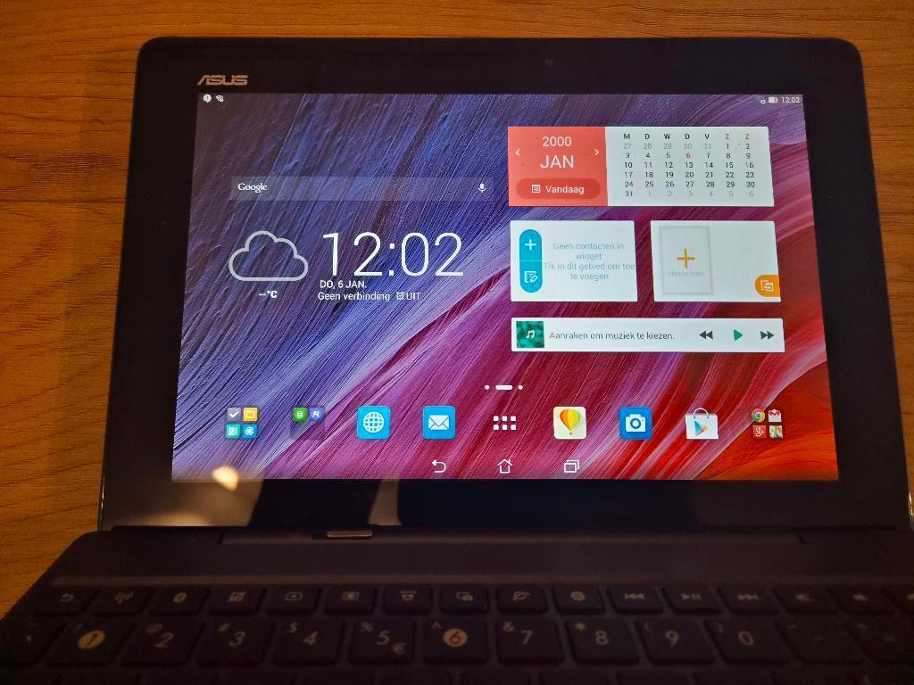ASUS TF700T compleet, 10 inch, Uitbreidbaar geheugen, Ophalen of Verzenden, Zo goed als nieuw