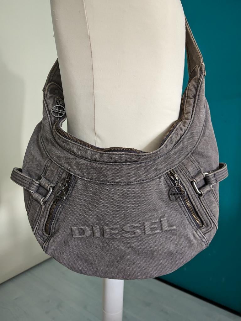 Archive Vintage Y2K Diesel Dames Sling Tas, Sieraden, Tassen en Uiterlijk, Tassen | Damestassen, Ophalen of Verzenden, Zo goed als nieuw