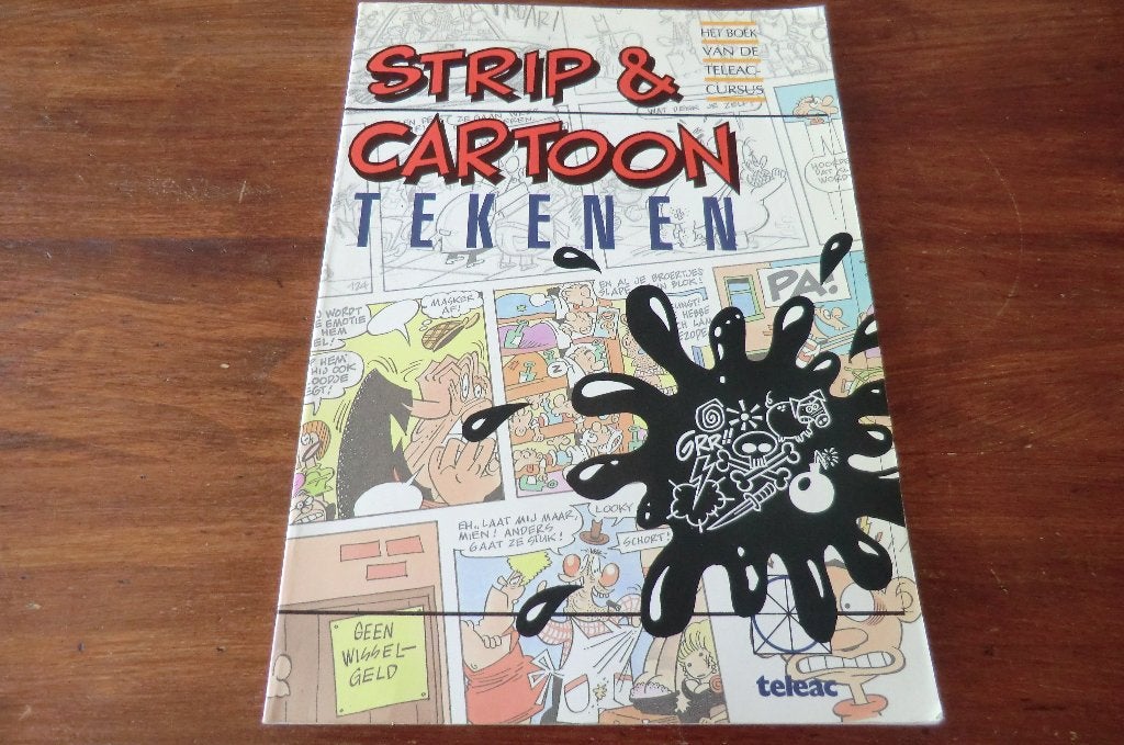 boek - Strip & cartoon tekenen - teleac, Boeken, Ophalen of Verzenden, Gelezen, Tekenen en Schilderen