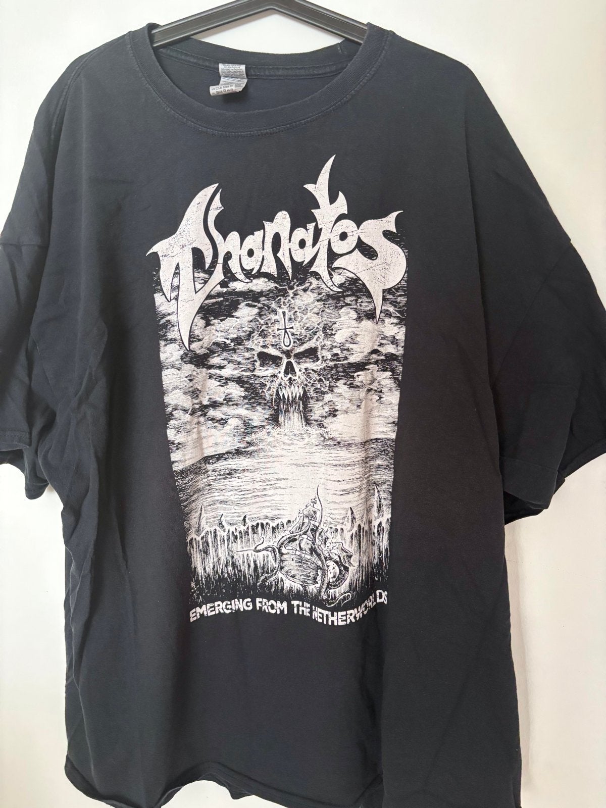 Thanatos shirt death thrash Emerging from the Netherworlds, Verzamelen, Muziek, Artiesten en Beroemdheden, Ophalen of Verzenden