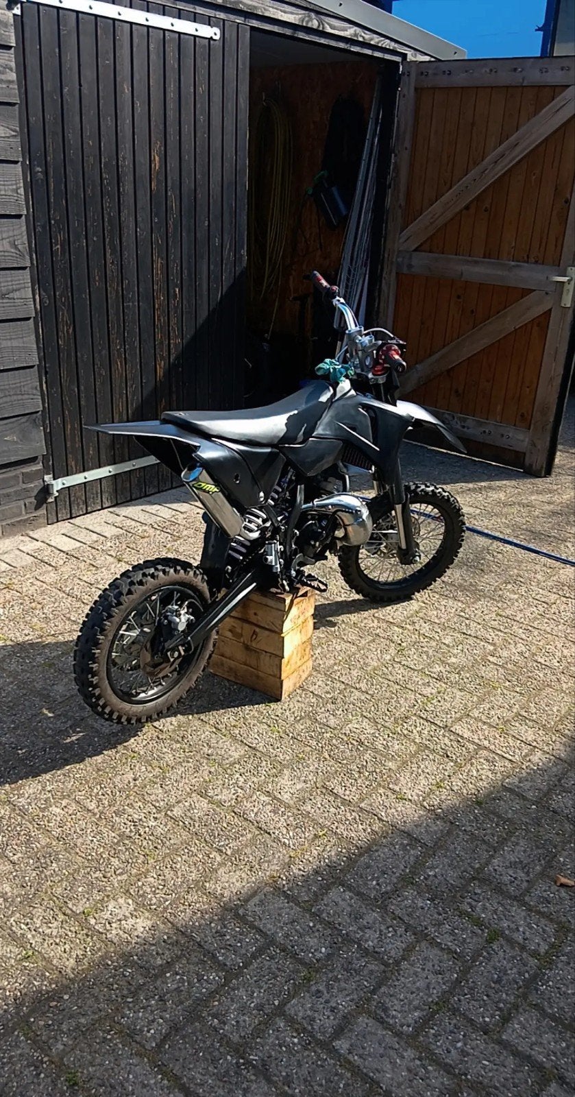 50cc pitbike, Fietsen en Brommers, Ophalen, Gebruikt, Pitbike