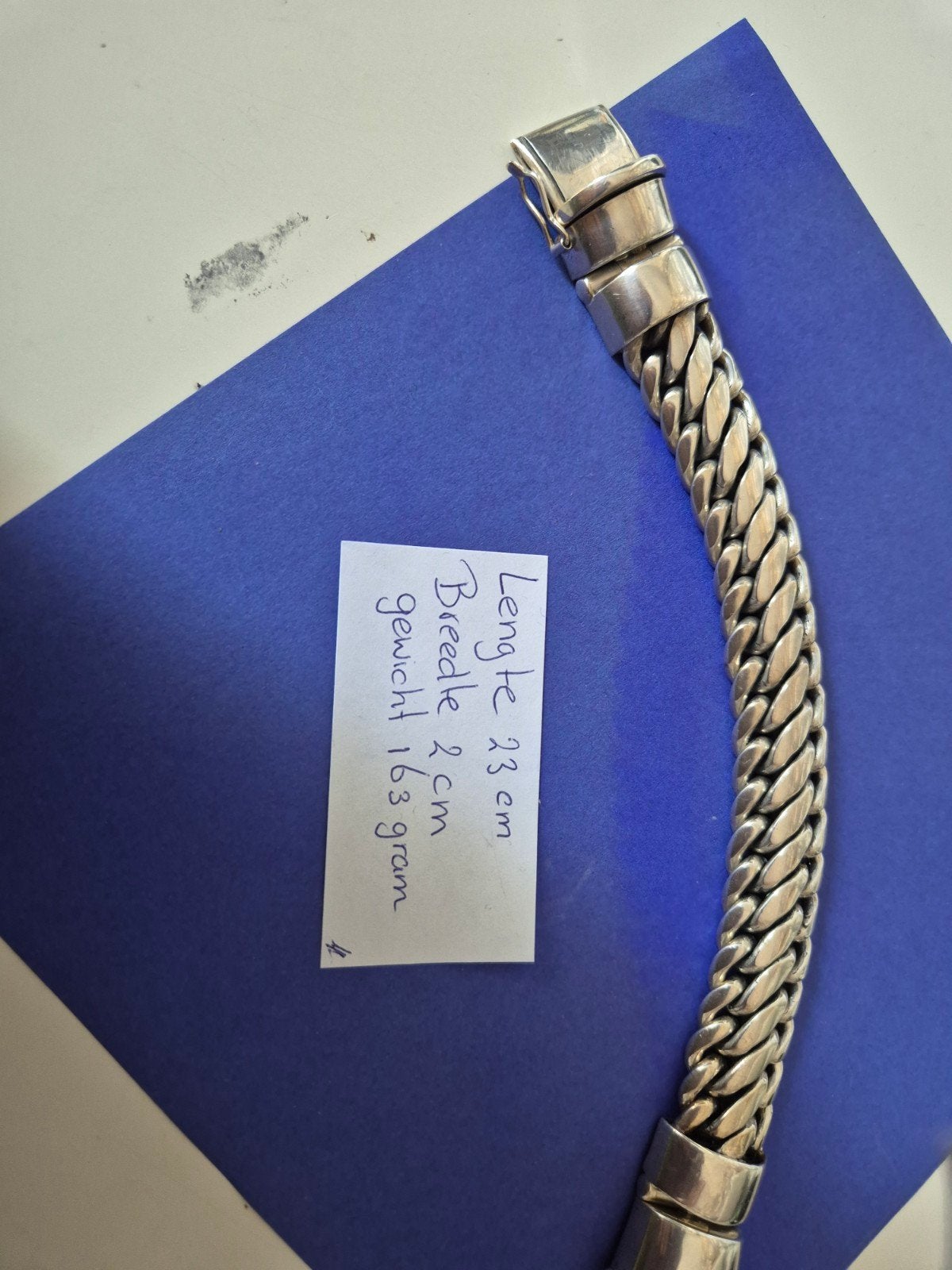 Ben armband (budha to budha stijl), Ophalen, Zo goed als nieuw, Zilver, Zilver