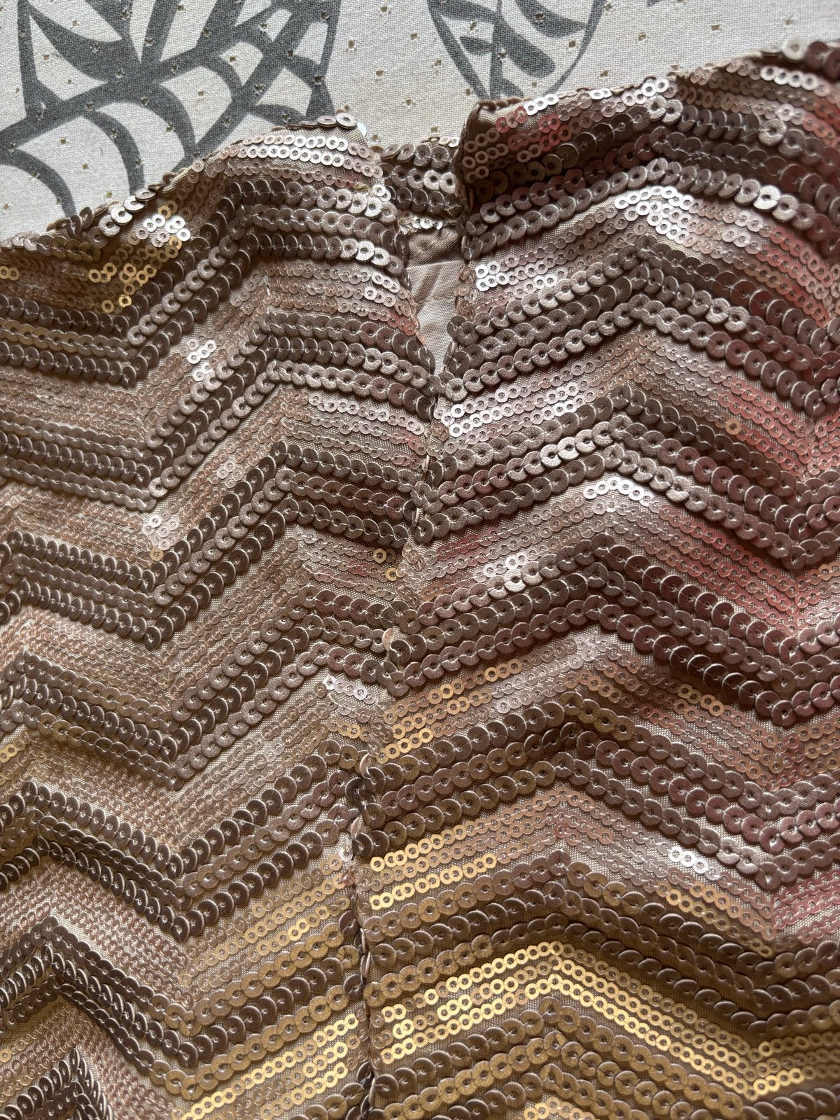 El Corte Inglés paillettenrok, maat 40, Maat 38/40 (M), Beige, Ophalen of Verzenden, Zo goed als nieuw