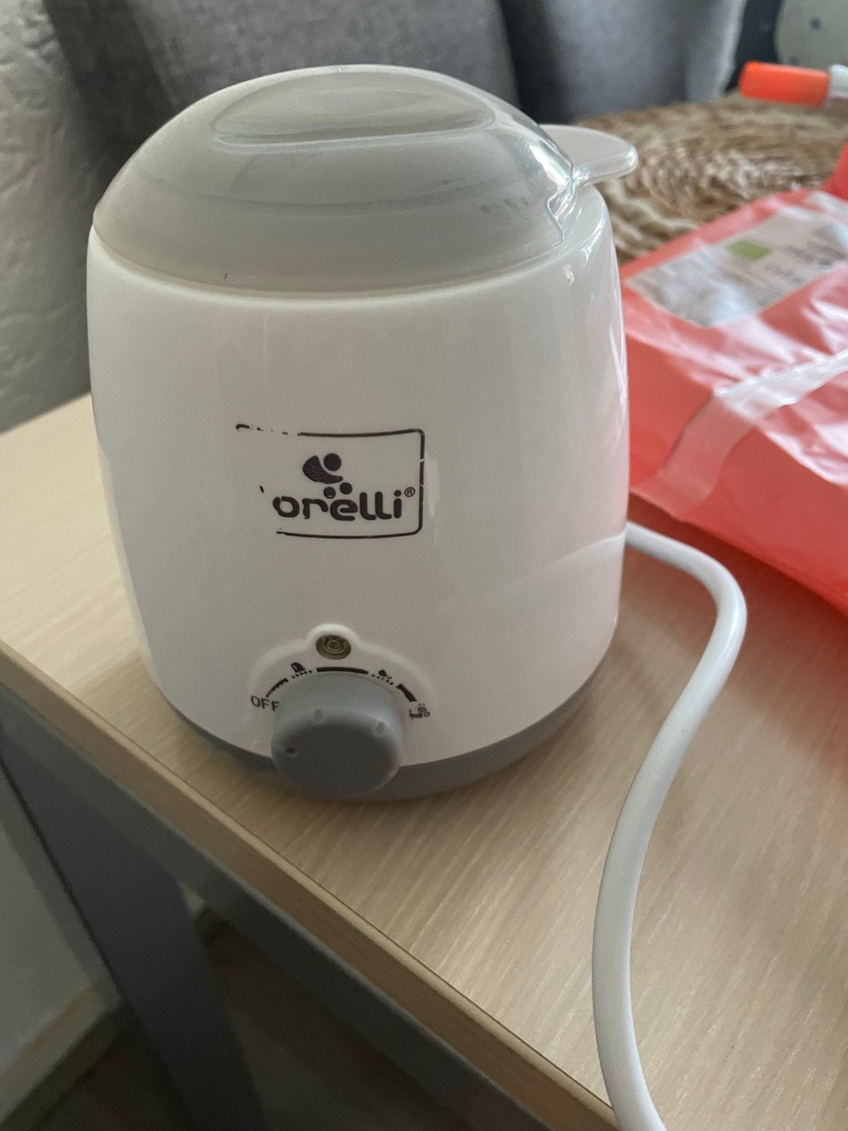 Lorelli Baby Flessenwarmer - goede staat, Ophalen, Gebruikt