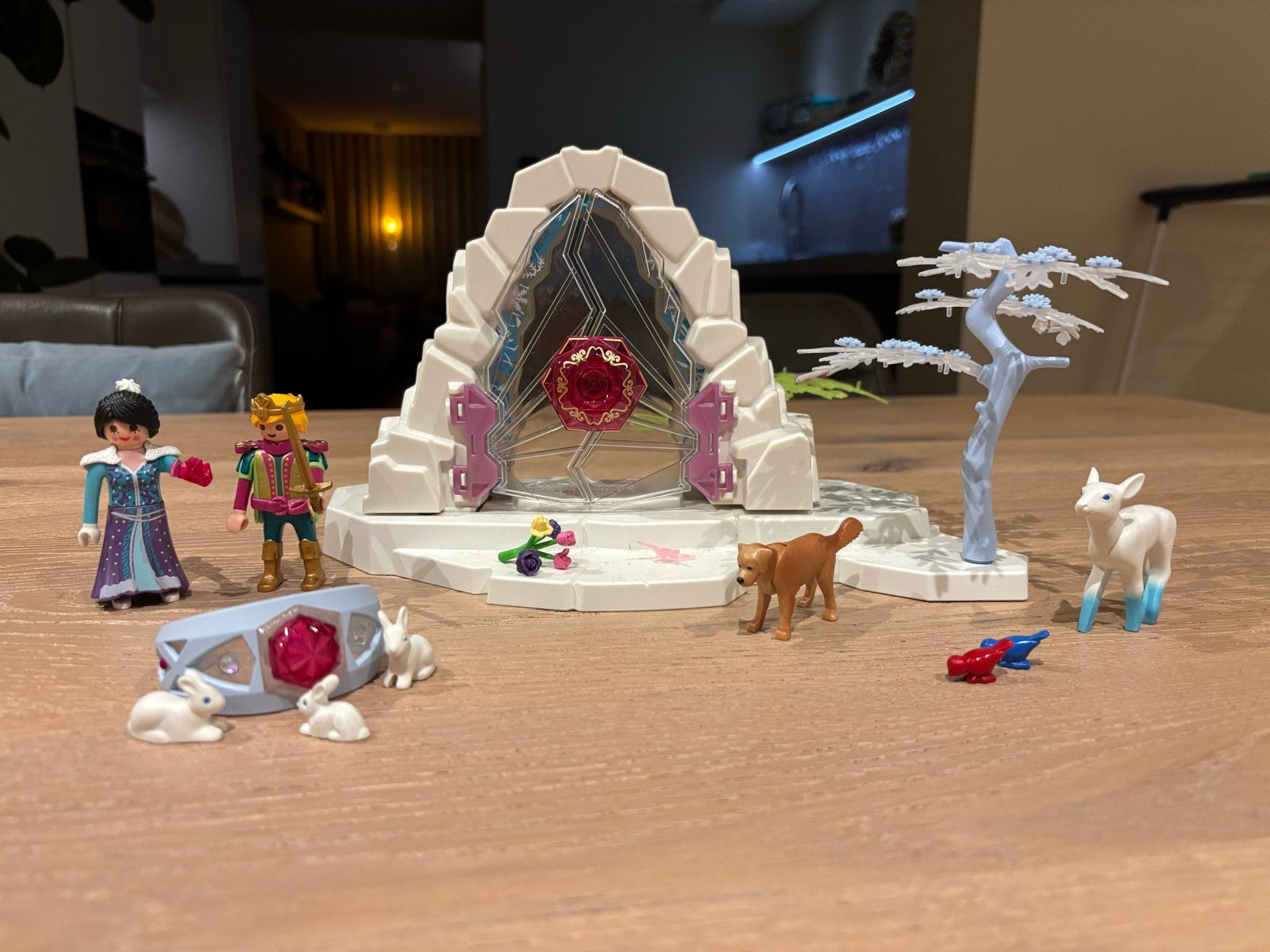 Playmobil Winter Wonderland Set met Figuren en Dieren, Kinderen en Baby's, Gebruikt, Complete set, Fantasy, Overige typen