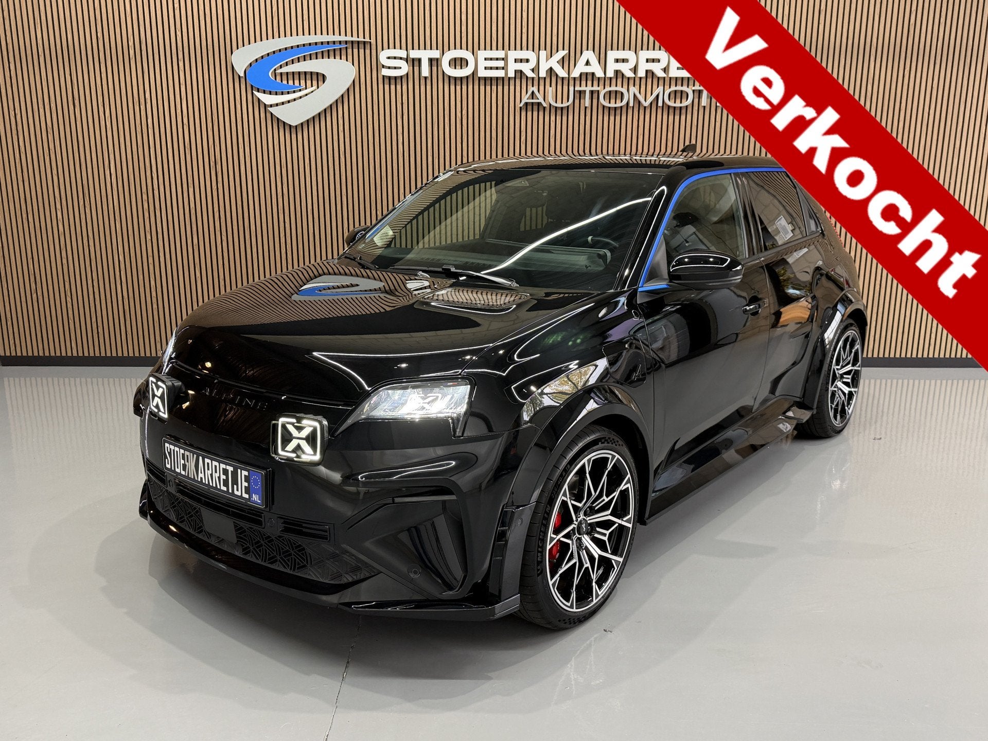 ALPINE A290 GT Performance 220pk 52 kWh VERKOCHT! 19 " | Dev, Auto's, Dealer onderhouden, Gebruikt, Zwart, Leder en Stof