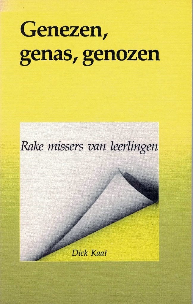 Genezen, genas, genozen. Voorwoord: Simon Carmiggelt., Verzenden, Zo goed als nieuw