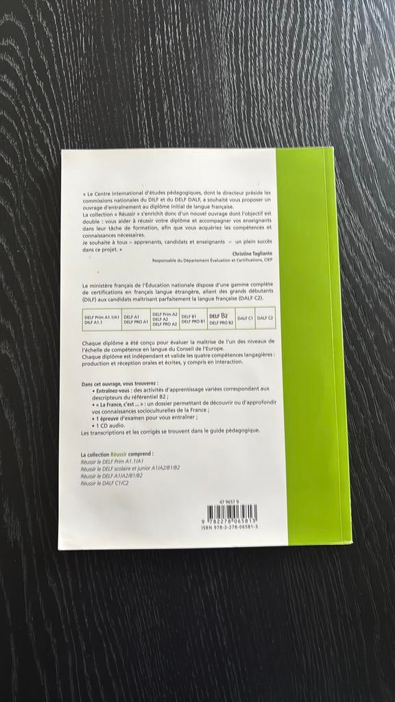 DELF Frans B2, Ophalen of Verzenden, Zo goed als nieuw