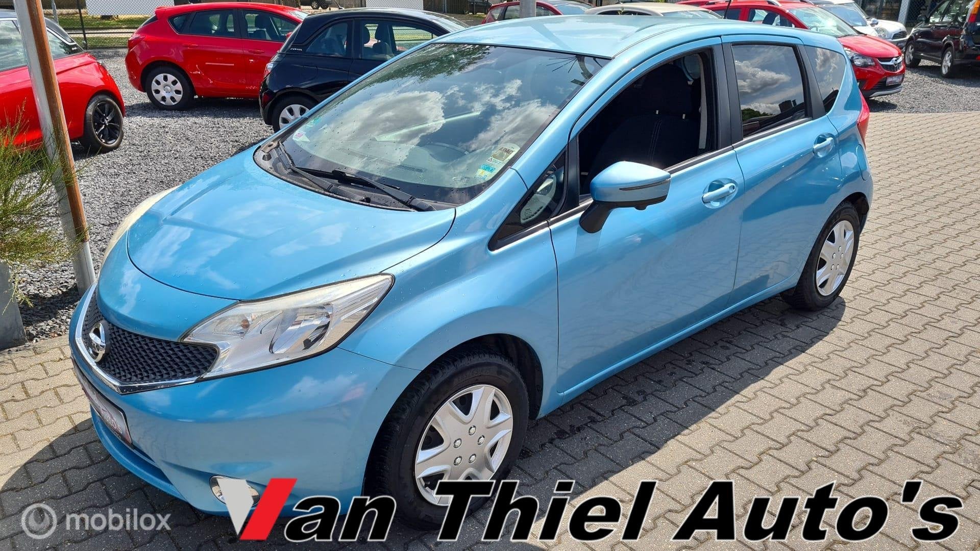 Nissan Note 1.2 Connect Edition navi,360 camera,cruis cima,, Gebruikt, Blauw, 1198 cc, 49 €/maand