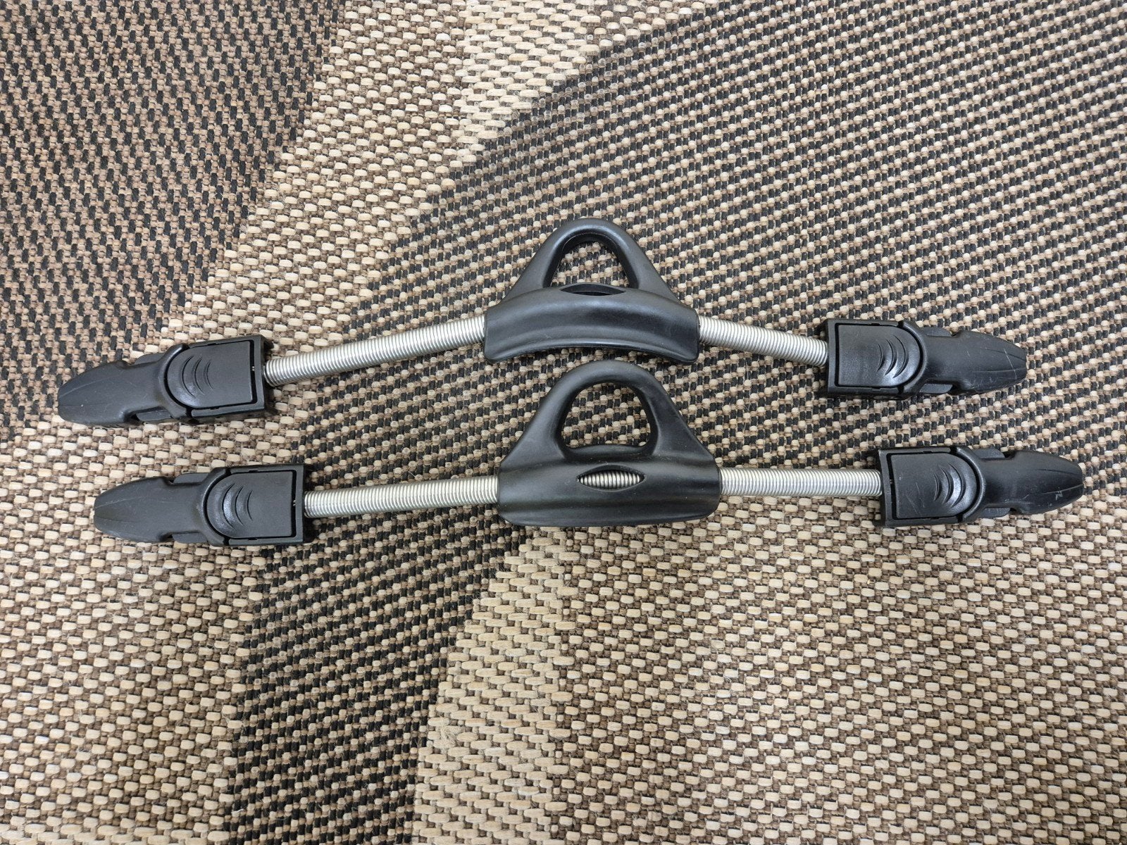 Veerstraps RVS XL spring straps, Watersport en Boten, Duiken, Ophalen of Verzenden, Zo goed als nieuw, Zwem- of Duikvliezen